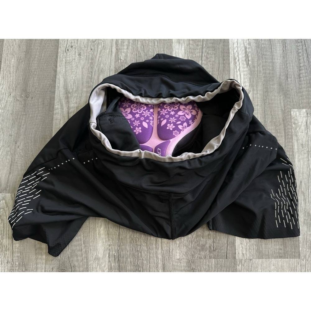 Baleaf padded Cycling Bicycling Biking SHORTS black Pockets Stretch wmn's Medium